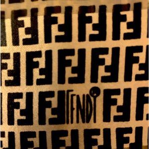 Fendi scarf 42  x 37 1/2 inches. EUC.